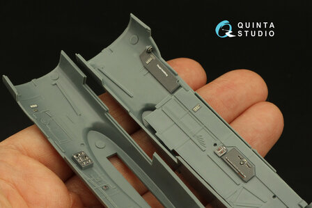 Quinta Studio QD48386 - BF 110G 3D-Printed &amp; coloured Interior on decal paper (for Eduard kit) - 1:48