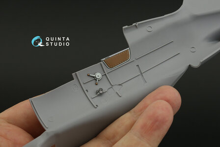 Quinta Studio QD32206 - I-16 Type 24/28 3D-Printed &amp; coloured Interior on decal paper (for ICM kit) - 1:32