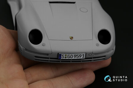 Quinta Studio QD24003 - Porsche 959 3D-Printed &amp; coloured Interior on decal paper (for Tamiya kit) - 1:24