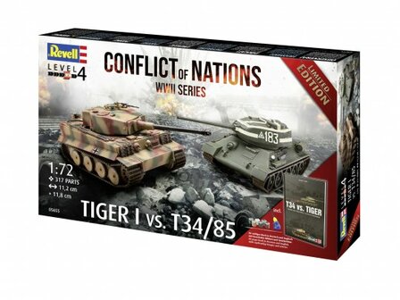 Revell 05655 - Conflict of Nations WWII Series - Gift Set - 1:72