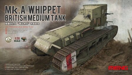 Meng TS-021 British Medium Tank Mk.A Whippet