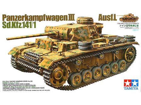 Tamiya 35215 Panzerkampfwagen III, Ausf. L, Sd.Kfz. 141/1