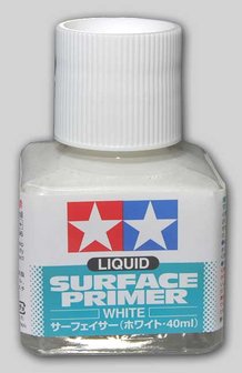 Tamiya 87096 Liquid Surface Primer (White/40ml)