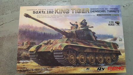 Meng TS-031 German Heavy Tank Sd.Kfz.182 &quot;King Tiger&quot; (Henschel Turret)
