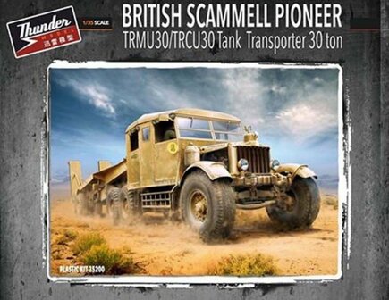 Thunder Models 35200 British Scammel Pioneer Tank Transporter 30 ton