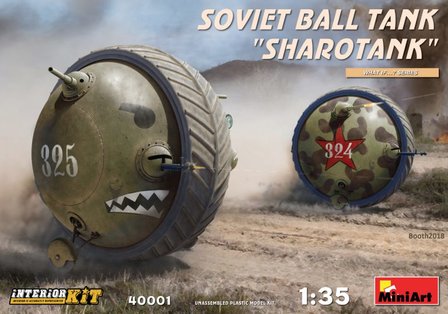 MiniArt 40001 - Soviet Ball Tank &quot;Sharotank&quot; Interior Kit - 1:35