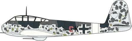 Fine Molds FL9 Messcherschmitt Me410 B-1/U2