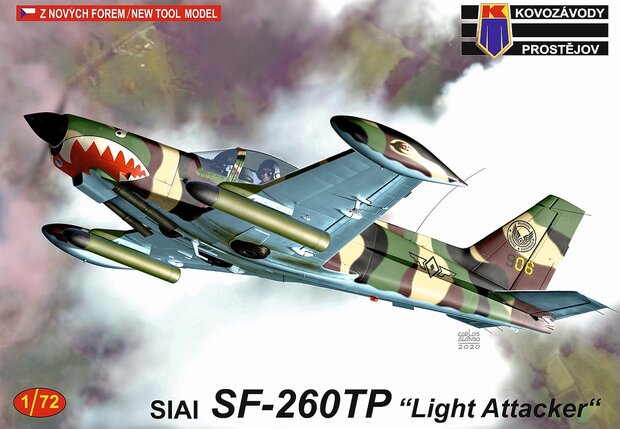 KPM KPM0214 SIAI SF-260TP "Light Attacker"/"Part 2" 1:72