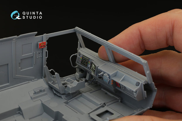 Quinta Studio QD35005 - MRAP Typhoon-K  3D-Printed & coloured Interior on decal paper (for Zvezda kit) - 1:35