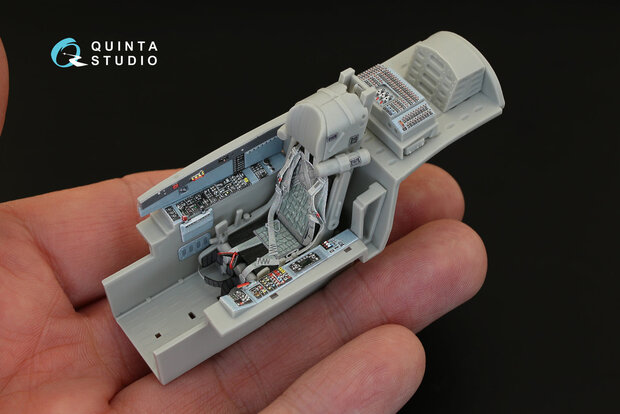 Quinta Studio QD32022 - MiG-29SMT 3D-Printed & coloured Interior on decal paper (for Trumpeter  kit) - 1:32