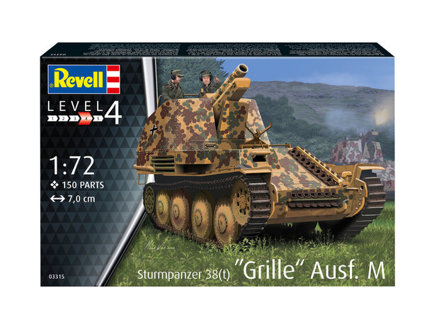 Revell 03315 - Sturmpanzer 38(t) "Grille" Ausf. M - 1:72