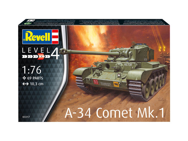 Revell 03317 - A-34 Comet Mk.1 - 1:76