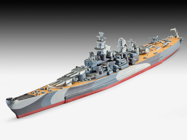 Revell 05128 - Battleship U.S.S. Missouri (WWII) - 1:1120