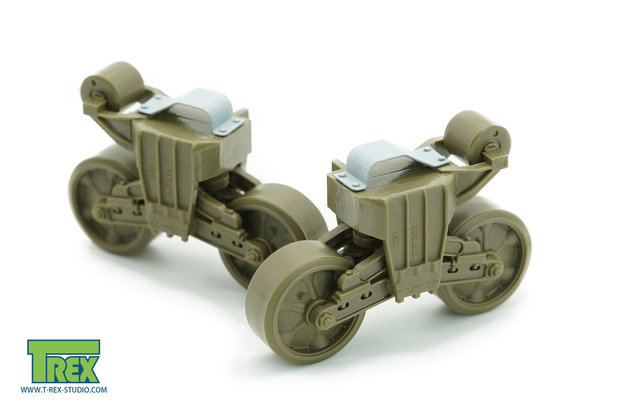 TR35046 - Track Skids Set (Early Version) for M4 Family - 1:35 - [T-Rex Studio]