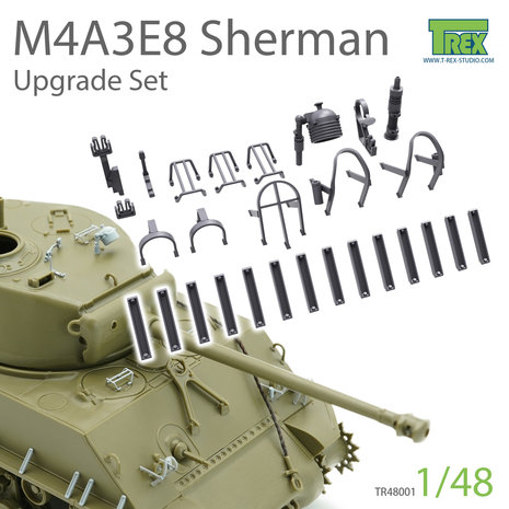 TR48001 - M4A3E8 Upgrade Set - 1:48 - [T-Rex Studio]