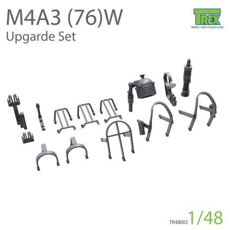 TR48002 - M4A3 (76)W Upgrade Set - 1:48 - [T-Rex Studio]