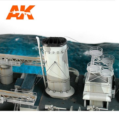 AK9135 - Elastic Rigging Bobbin Hyper-Thin (suitable for 1:72 / 1:350 / 1:700) - [AK Interactive]