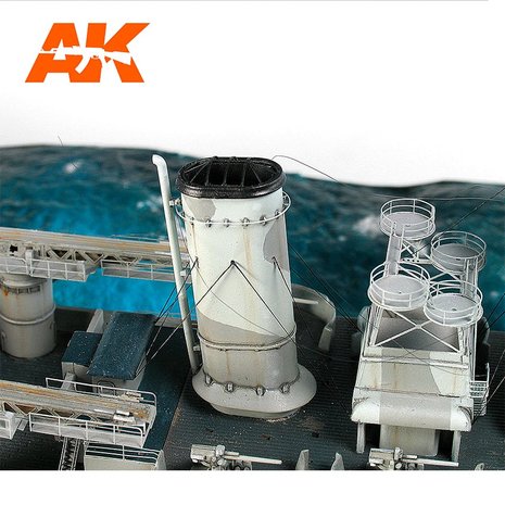 AK9136 - Elastic Rigging Bobbin Super-Thin (suitable for 1:35/ 1:32 / 1:48 / 1:350) - [AK Interactive]