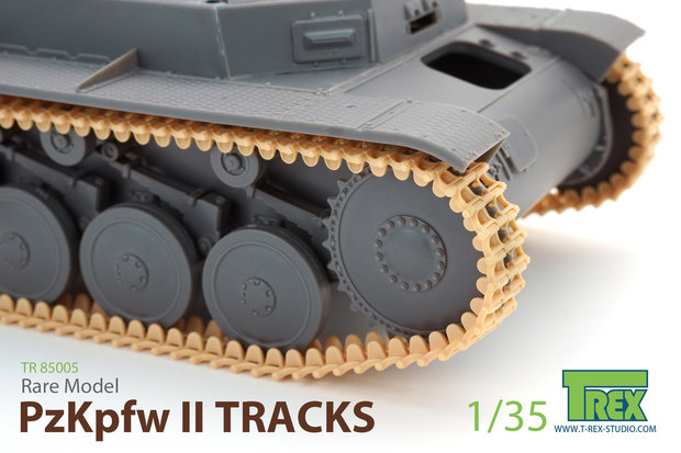 TR85005 - PzKpfw II Tracks Rare Model - 1:35 - [T-Rex Studio]