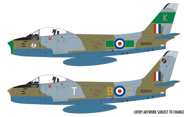 Airfix A08109 - Canadair Sabre F.4 RAF - 1:48