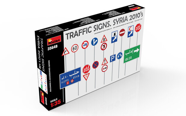 MiniArt 35648 - Traffic Signs Syria 2010’s - 1:35