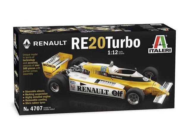 Italeri 4707 - Renault RE20 Turbo - 1:12