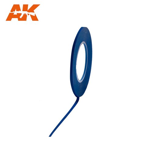AK9182 - Masking Tape For Curves 2 MM. 18 Meter - [ AK Interactive ]