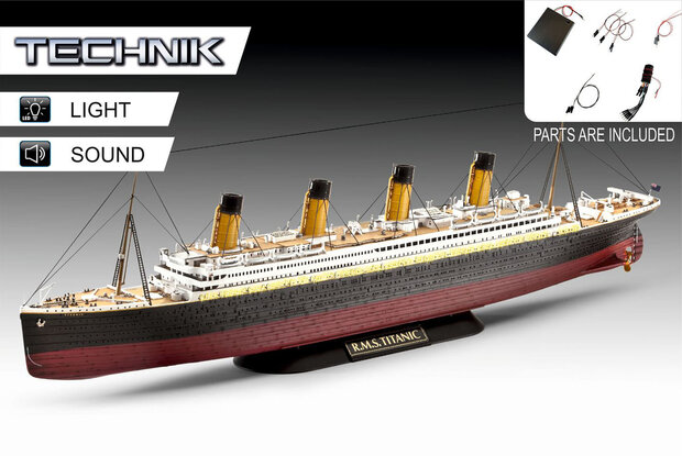 Revell 00458 - RMS Titanic-Technik - 1:400