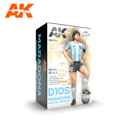 AK0010 - Maradona - 90mm scale figure - Limited Edtion [AK Interactive]