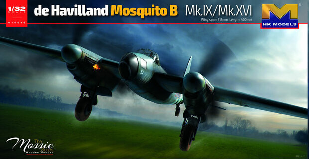 HK Models 01E016  de Havilland Mosquito B Mk.IX/Mk.XVI - 1:32