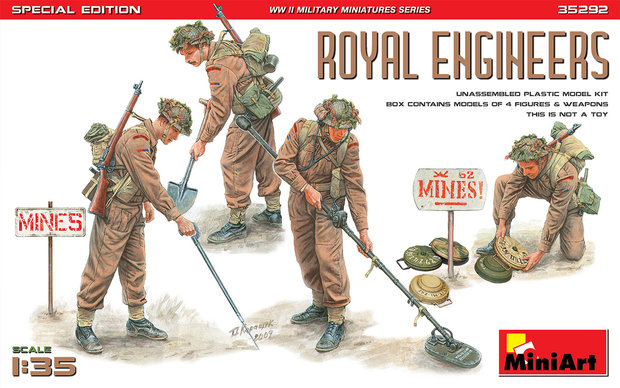 MiniArt 35292 - Royal Engineers Special Edition - 1:35