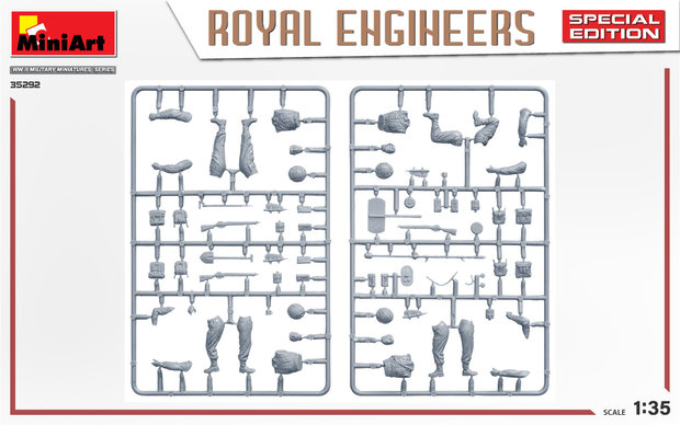 MiniArt 35292 - Royal Engineers Special Edition - 1:35