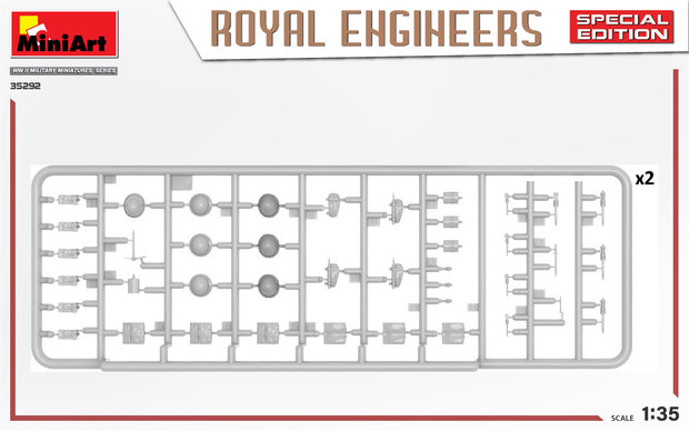 MiniArt 35292 - Royal Engineers Special Edition - 1:35