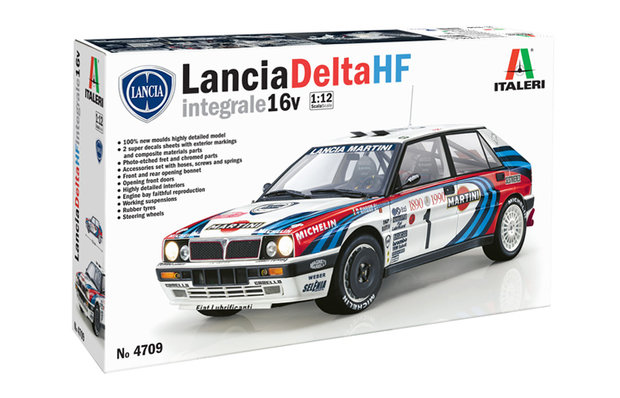 Italeri 4709 - Lancia Delta HF Integrale 16V - 1:12