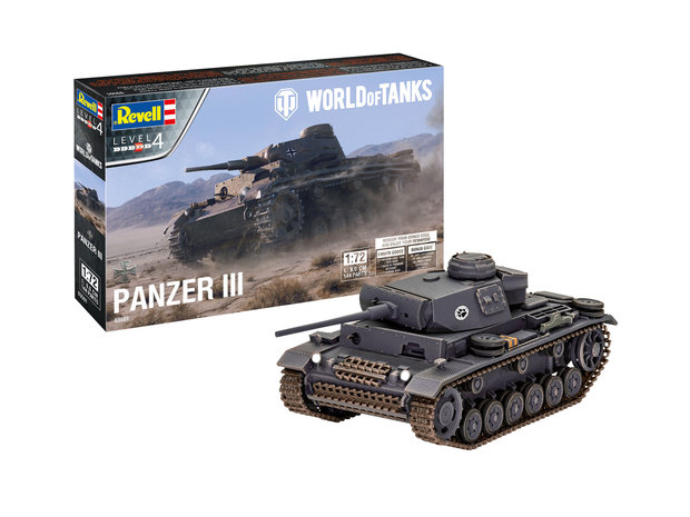 Revell 03501 - PzKpfw III Ausf. L "World of Tanks" - 1:72