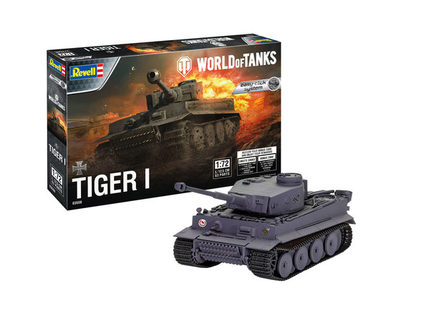 Revell 03508 - Tiger I "World of Tanks" (easy-click) - 1:72