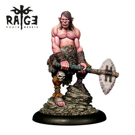 RAGE026 - Airtis, The Barbarian Gnome - 54MM - [Rage Resin Models]
