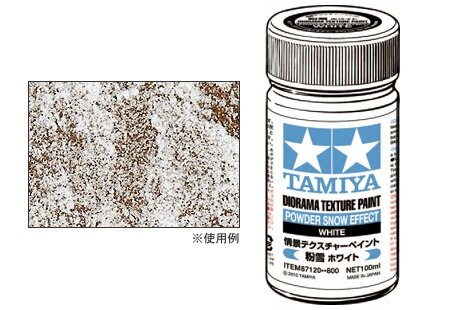 Tamiya 87120 Diorama Texture Paint Powder Snow Effect