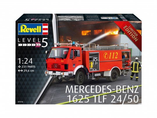 Revell 07516 - Mercedes-Benz 1625 TLF 24/50 - 1:24