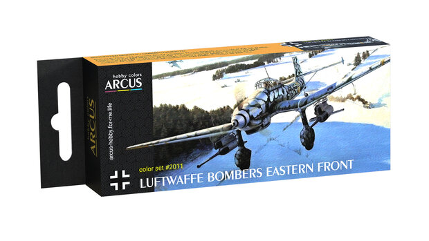 Arcus Hobby Colors 2011 - Luftwaffe Bombers Eastern Front - Paint Set