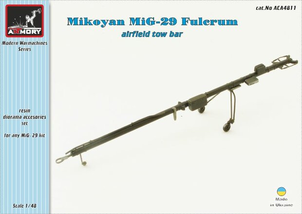 Armory ACA4811 - Mikoyan MiG-29 Fulcrum airfield tow bar - 1:48