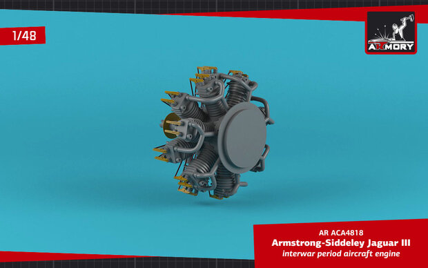 Armory ACA4818 - A.S. Jaguar-III aircraft engine - 1:48