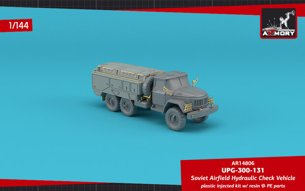 Armory AR14806 - UPG-300-131 hydraulics testing vehicle on ZiL-131 chassis  - 1:144