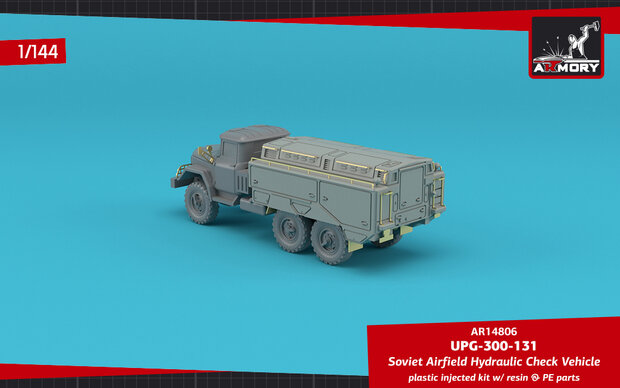 Armory AR14806 - UPG-300-131 hydraulics testing vehicle on ZiL-131 chassis  - 1:144