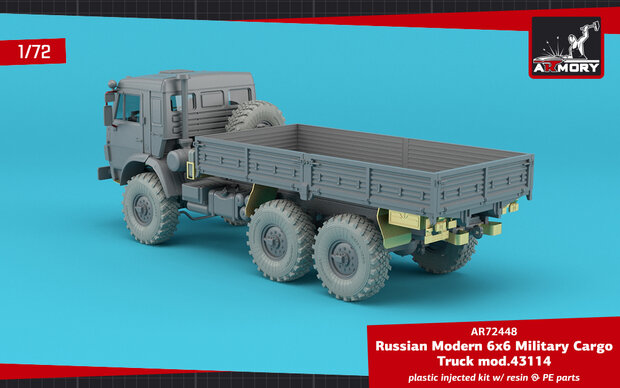 Armory AR72448-R - Russian Modern 6x6 Military Cargo Truck mod.43114, LIMITED EDITION - 1:72