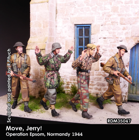 RDM35047 - Operation Epsom, Normandy 1944 (Move, Jerry!)  - 1:35 - [RADO Miniatures]