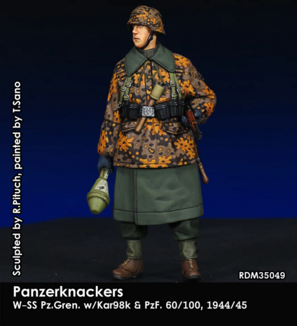 RDM35048 - W-SS Pz.Gren. w/Kar98k & PzF. 60/100, 1944/45 (Panzerknackers)  - 1:35 - [RADO Miniatures]