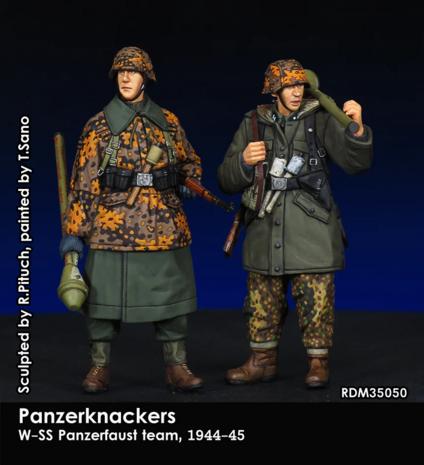 RDM35050 - W-SS Panzerfaust team, 1944-45 (Panzerknackers)  - 1:35 - [RADO Miniatures]