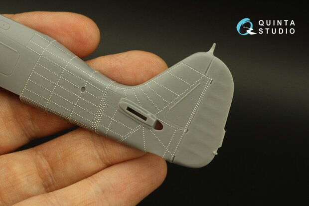 Quinta Studio QRV-016 - Single riveting rows (rivet size 0.15 mm, gap 0.6 mm), White color, total length 6.2 m/20 ft - 1:48