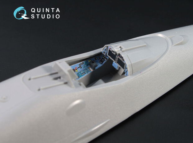 Quinta Studio QD72004 - SU-57 3D-Printed & coloured Interior on decal paper (for Zvezda kit) - 1:72